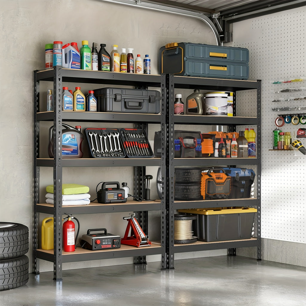 2000lbs shelving heavy duty 5 tier storage shelves