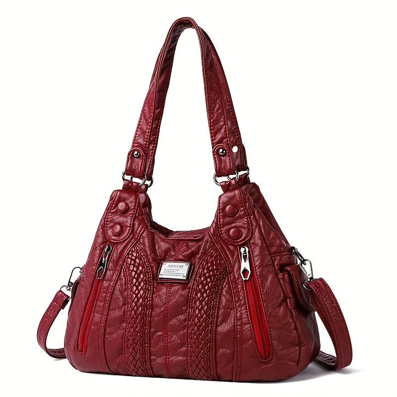luxury handbag women featuring multiple pockets a designer