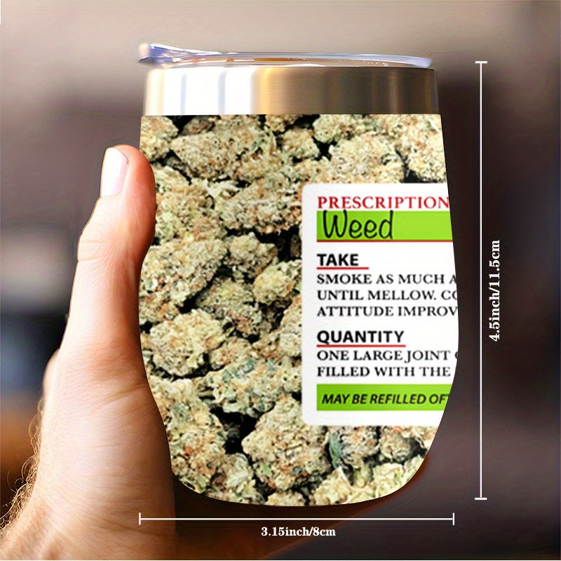 1 12oz themed prescription label   double wall vacuum