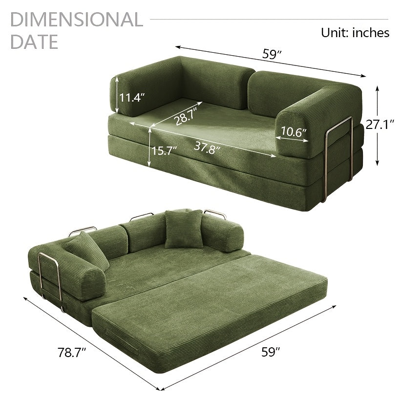 78 7 70 8 59 folding   bed convertible floor sofa