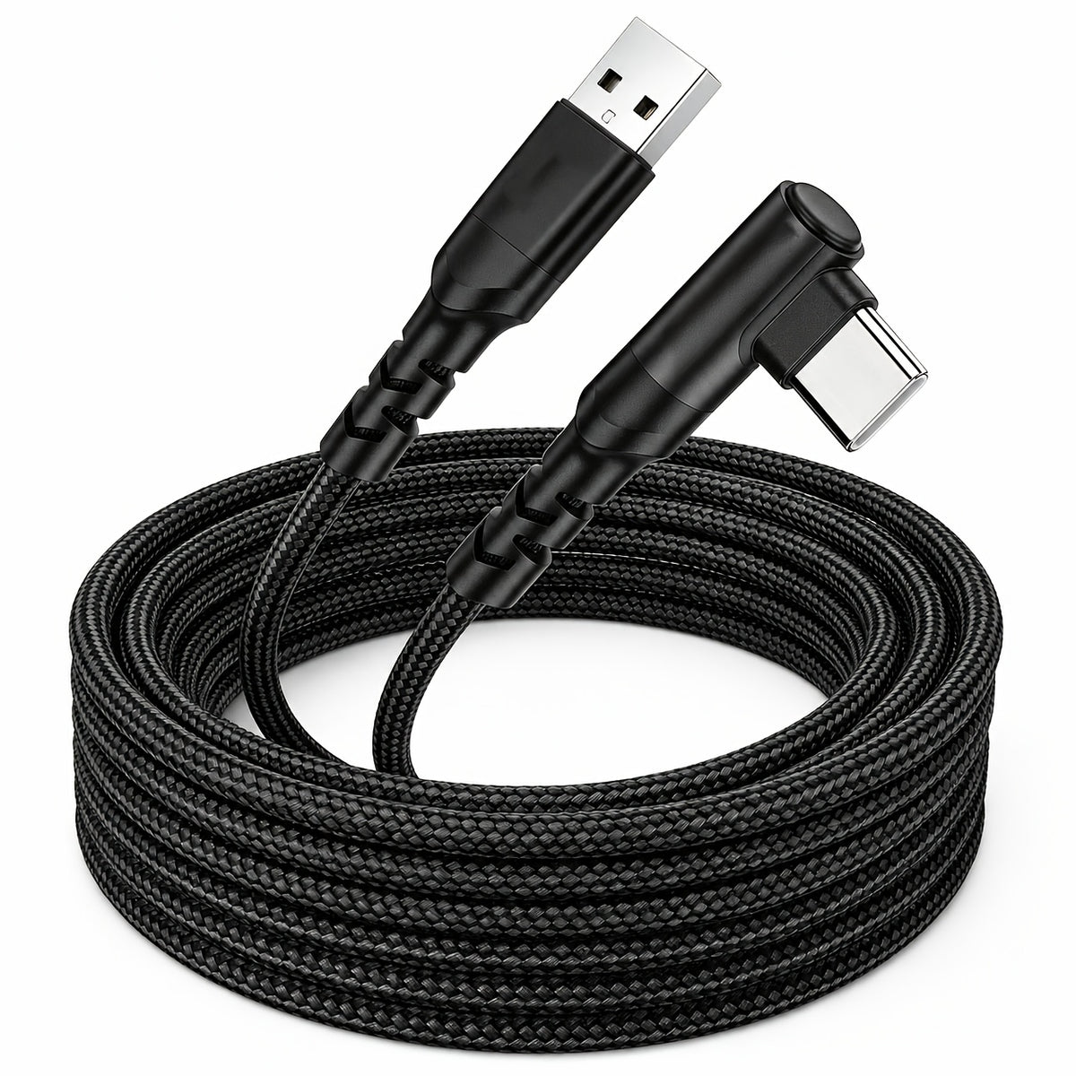 90 degree usb c charging cable 3a fast charging right angle