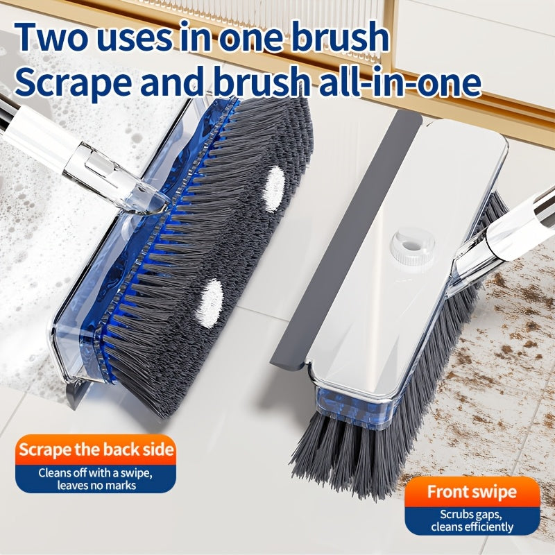 4 in 1 v shaped floor scrub brush liquid storage