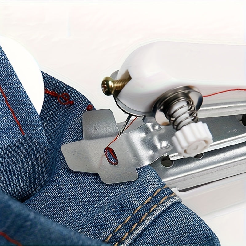 16pcs portable handheld mini sewing machine manual small