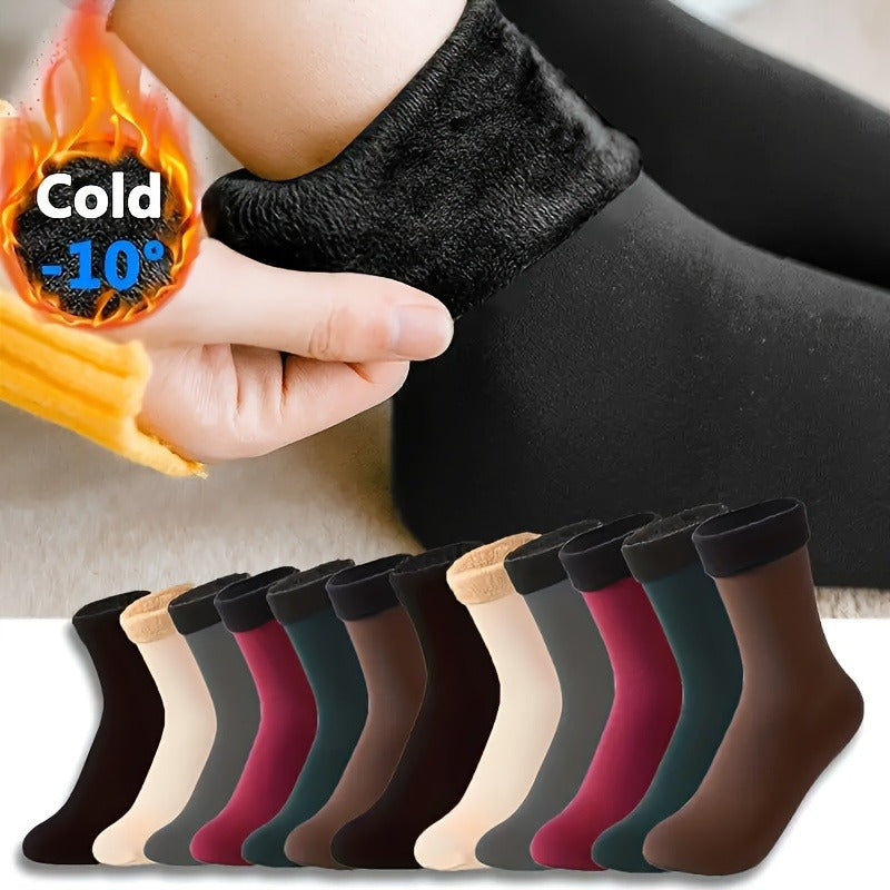 5 pair womens   weather thermal socks   14 f