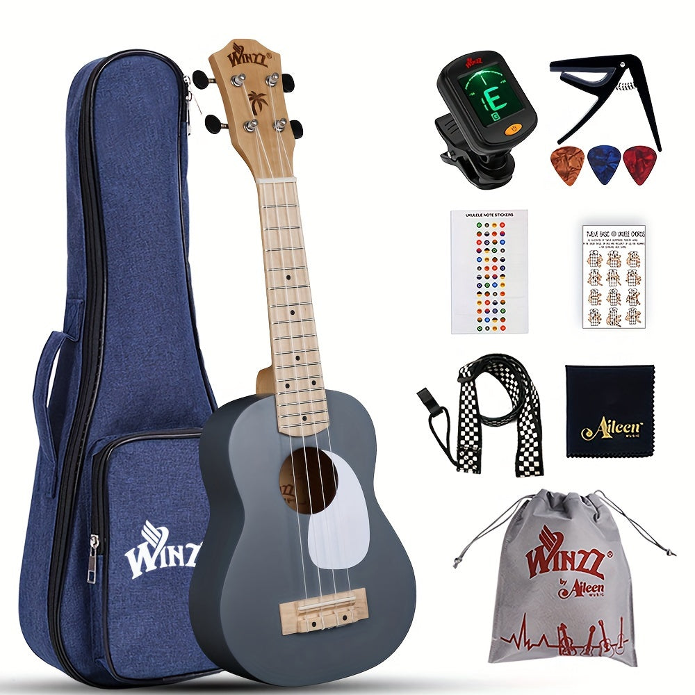 tg u2 21 inch   ukulele pack bundle