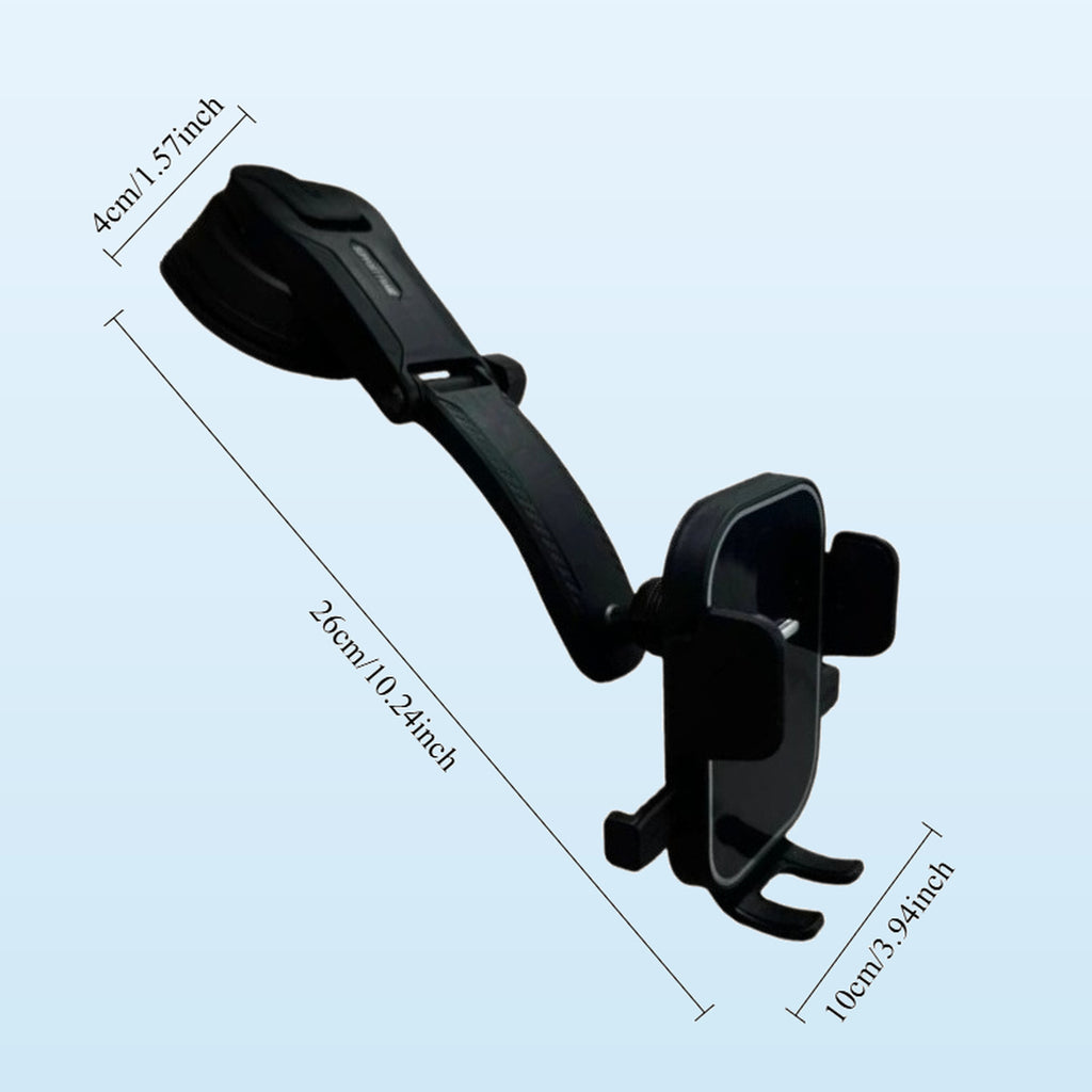 car mounted waterfall style phone holder a powerful suction