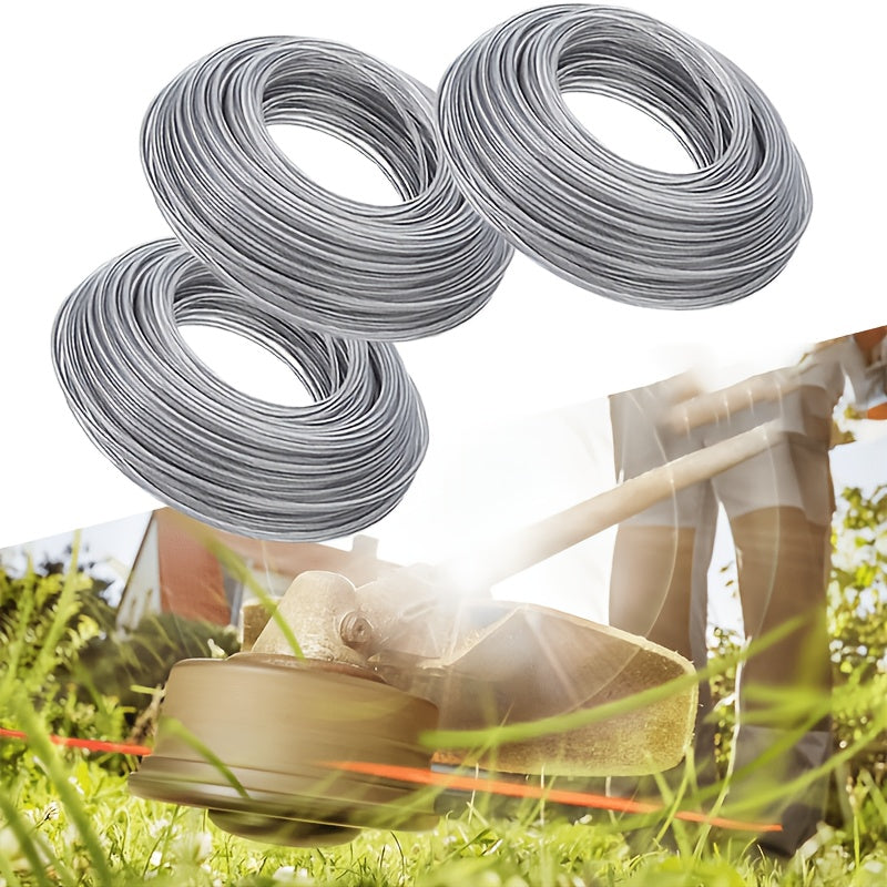 16 4ft steel wire nylon   in thicknesses 2 0