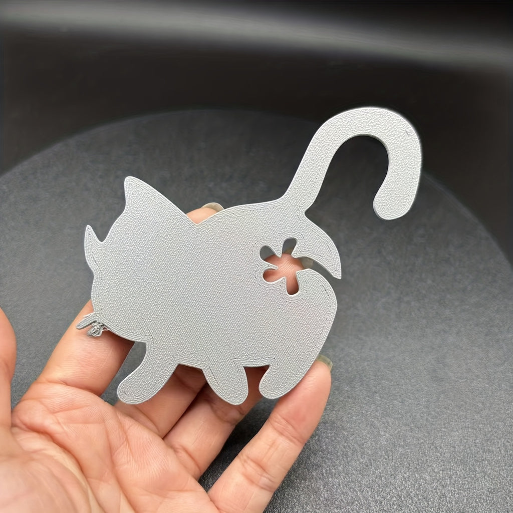 1pc 3d printed cat   bread clip 3d printed
