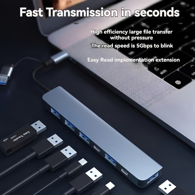 3 0 aluminum alloy   in   in one usb type c hub