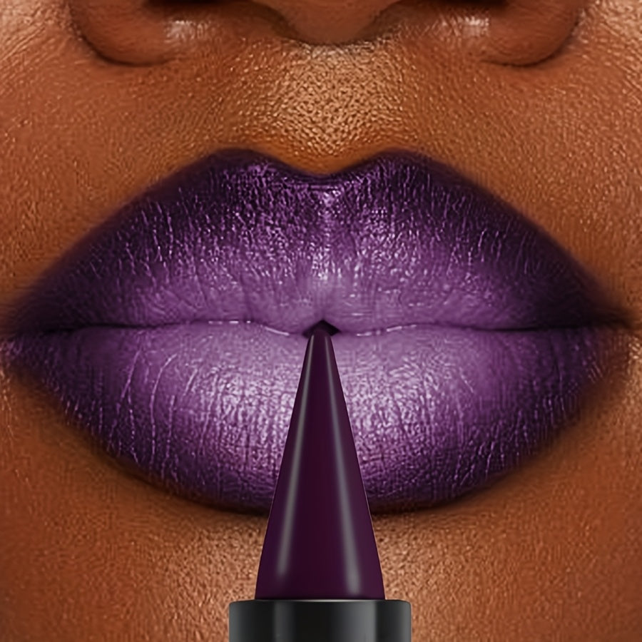 long lasting purple lipstick high pigmentation color