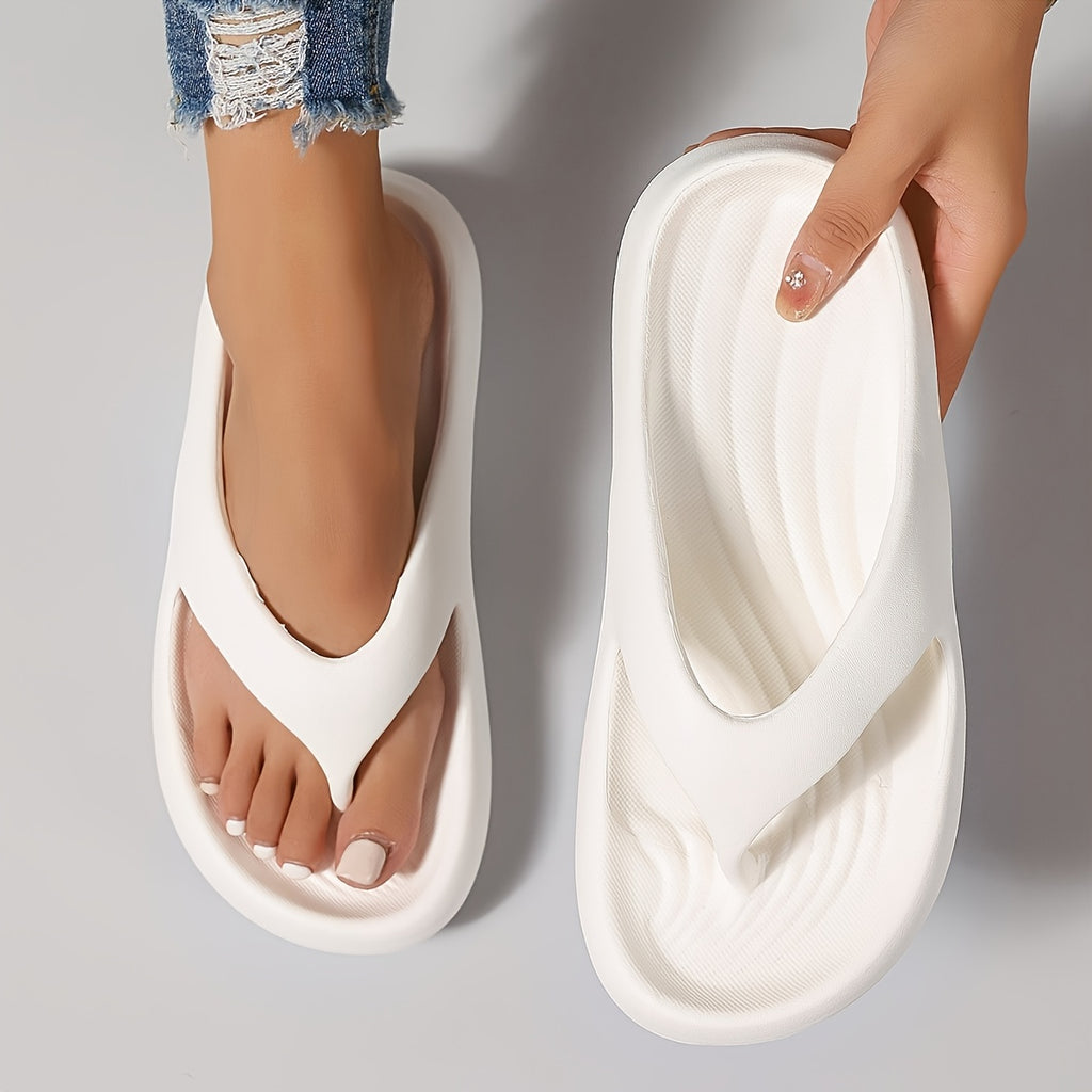 women retro eva slippers arch support thick sole   heel