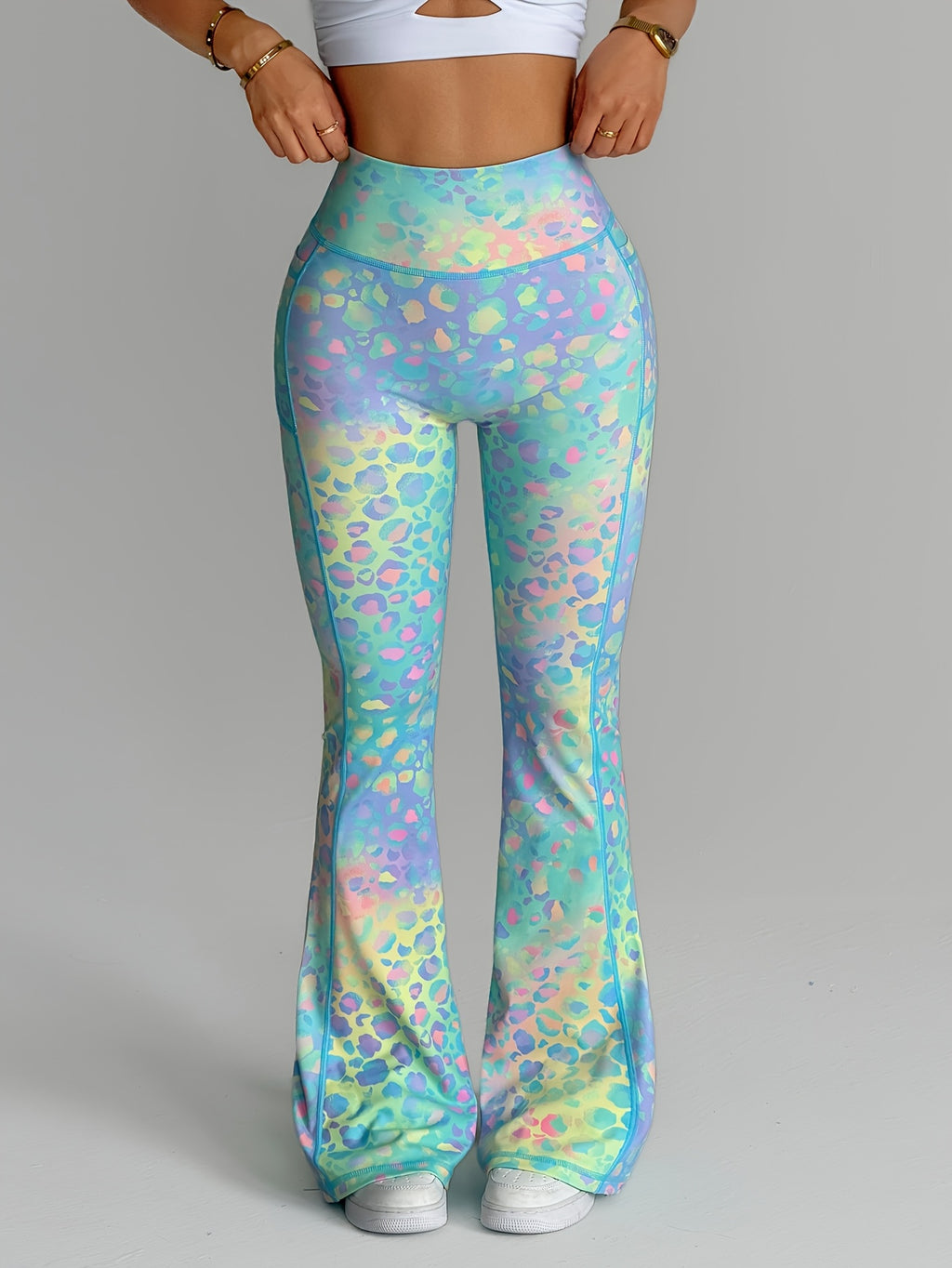 womens high waisted tummy control   lifting yoga pants