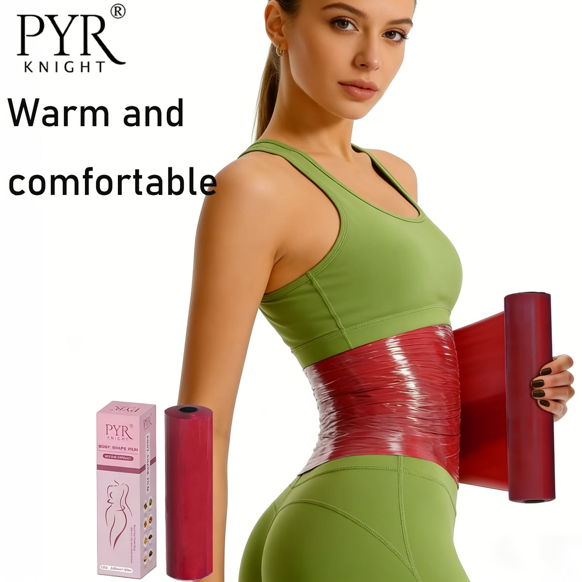 1 roll pyr womens waist shaping belt suitable gym dance