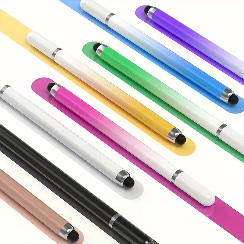 8pcs 5pcs 3pcs dual tip stylus pen vibrant gradient colors