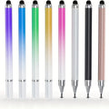 8pcs 5pcs 3pcs dual tip stylus pen vibrant gradient colors