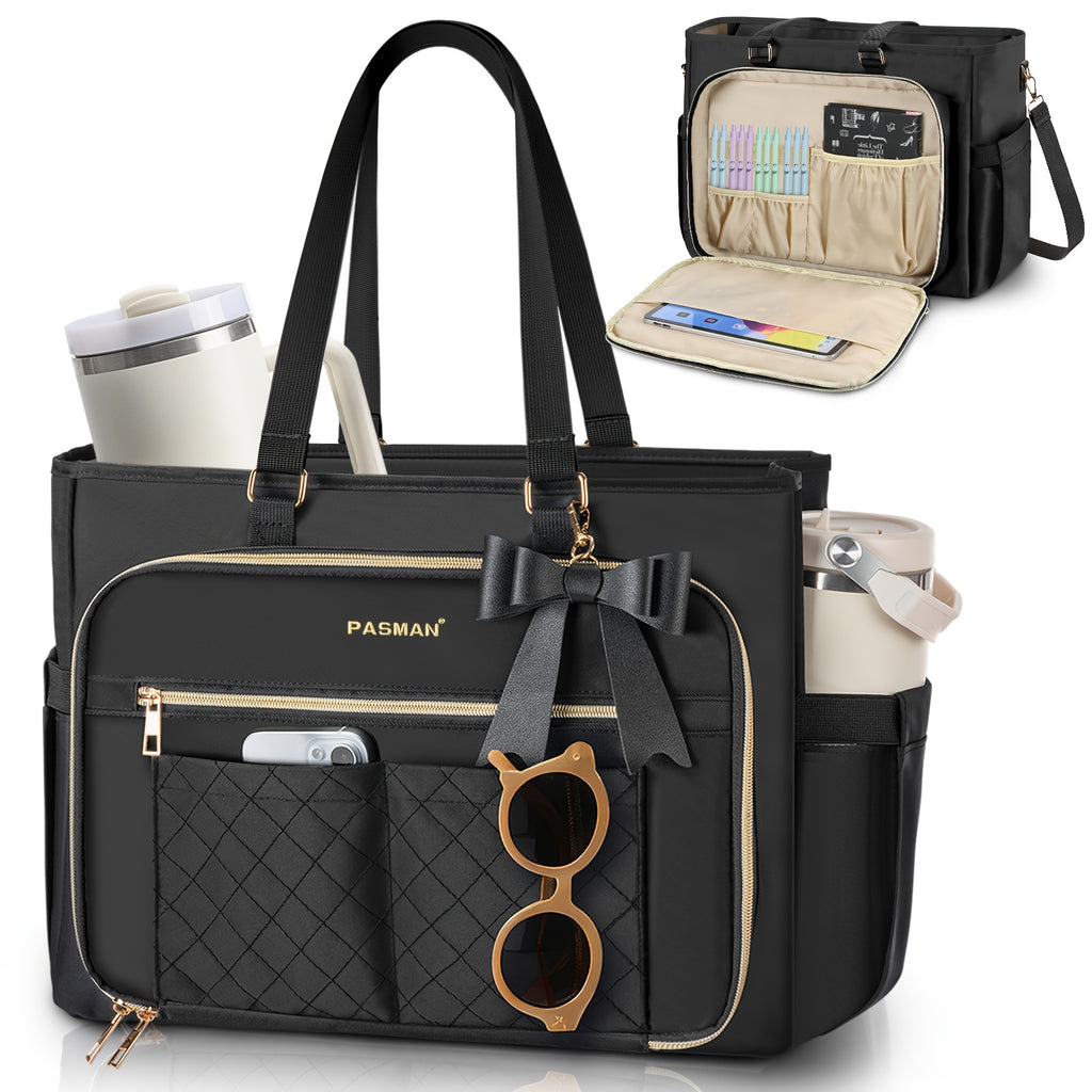 women tsa   laptop tote bag compatible