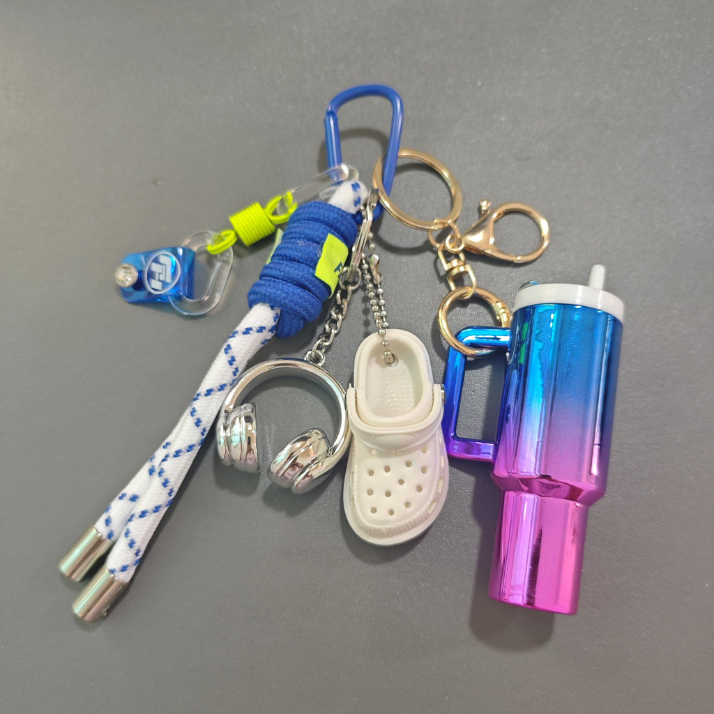 handmade original niche style keychain set exquisite trendy