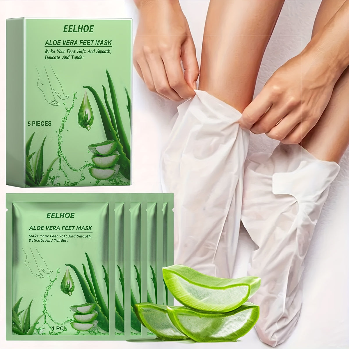 5pcs moisturizing hydrating exfoliating firming   mask