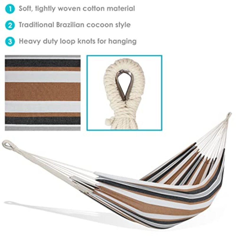brazilian double hammock without stand portable furniture