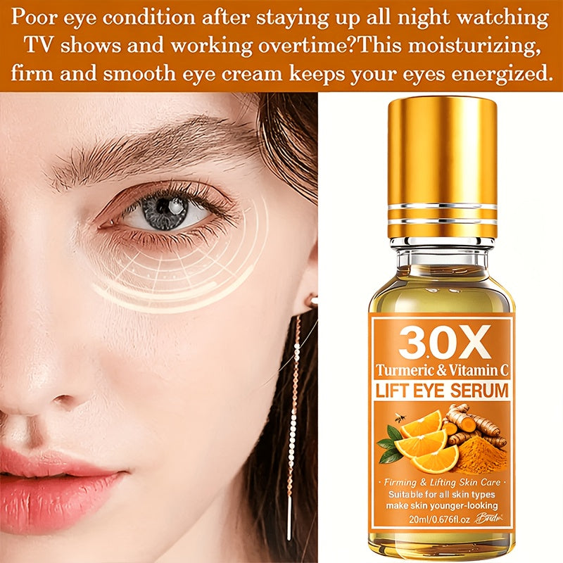 special puffiness dark circles tightening turmeric vitamin c