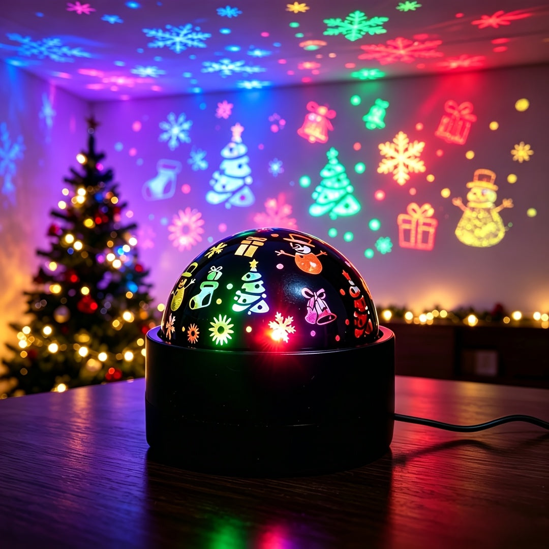 in 1 christmas theme night light dual use night light