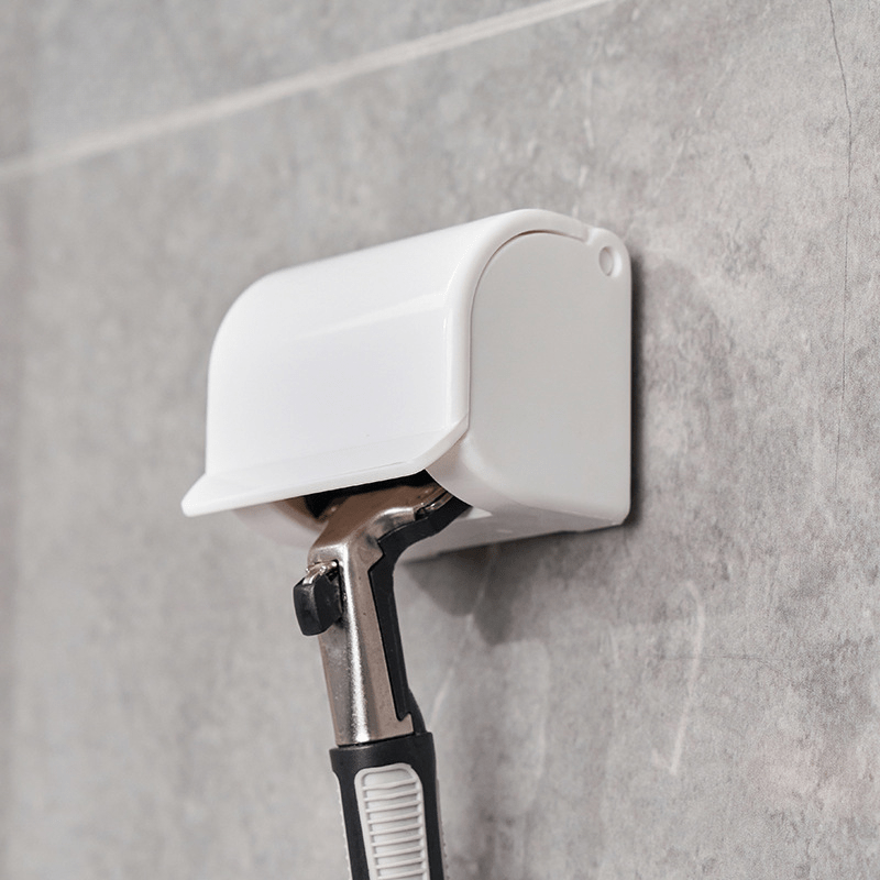 organize shower a razor hanger electric toothbrush holder