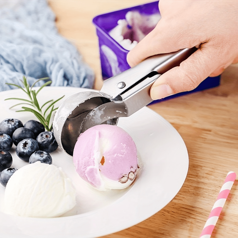 heavy duty stainless steel ice cream scoop trigger ideal ice