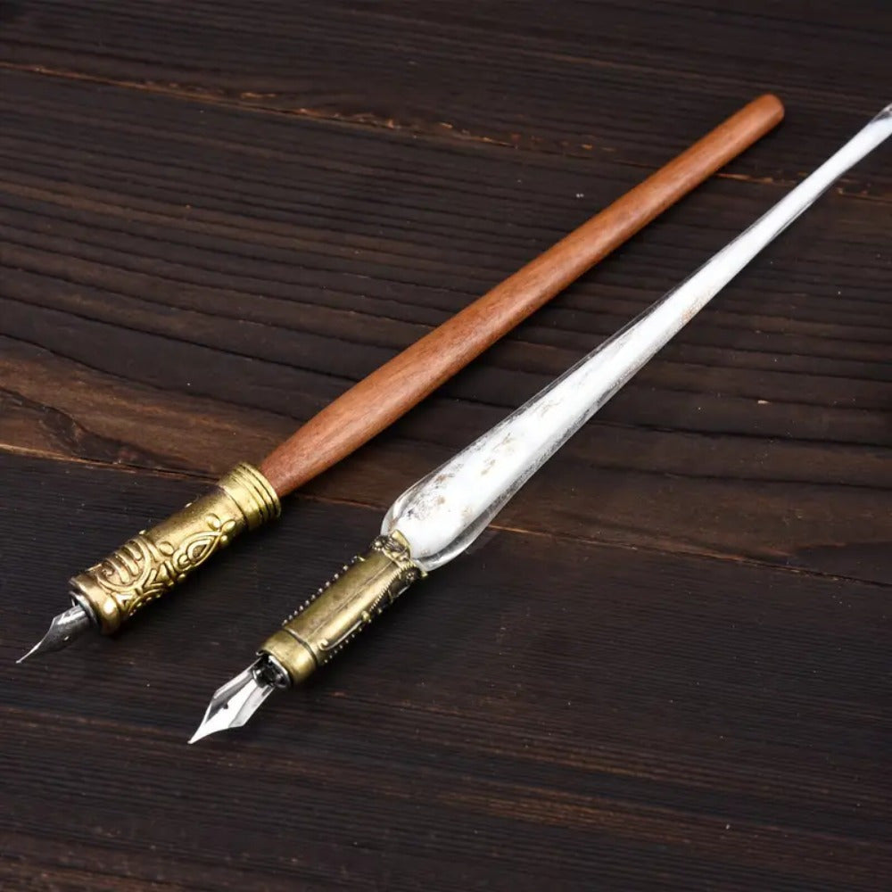 halloween gifts vintage   pen set calligraphy painting