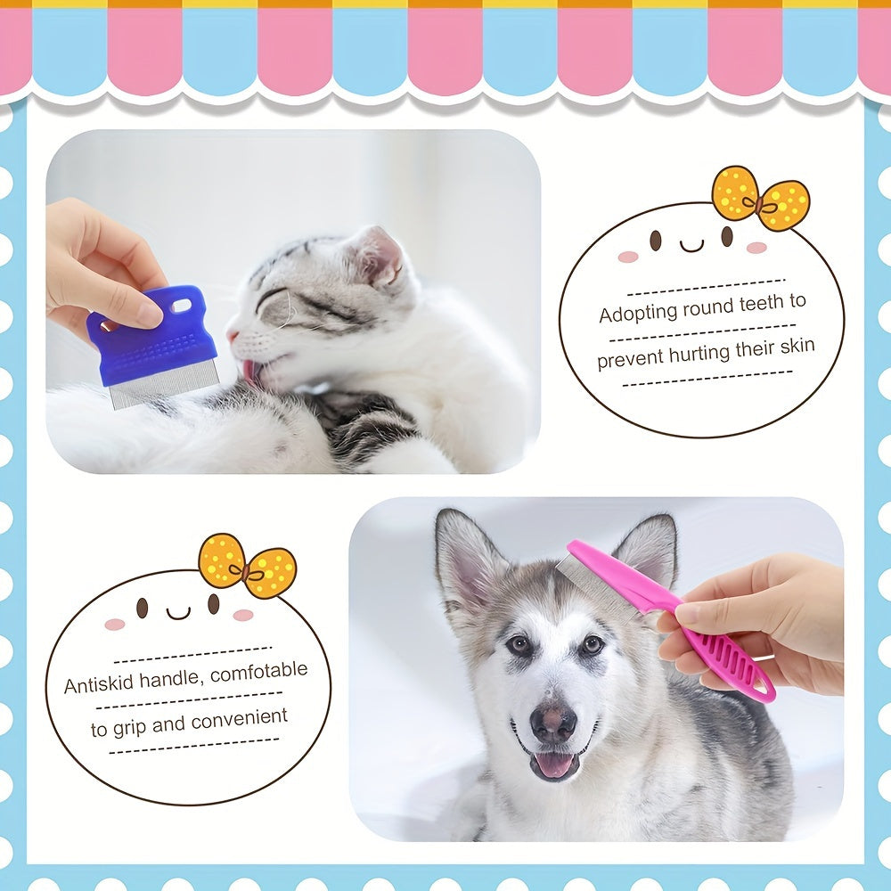 9  rabbit grooming kit shedding brush nail clipper