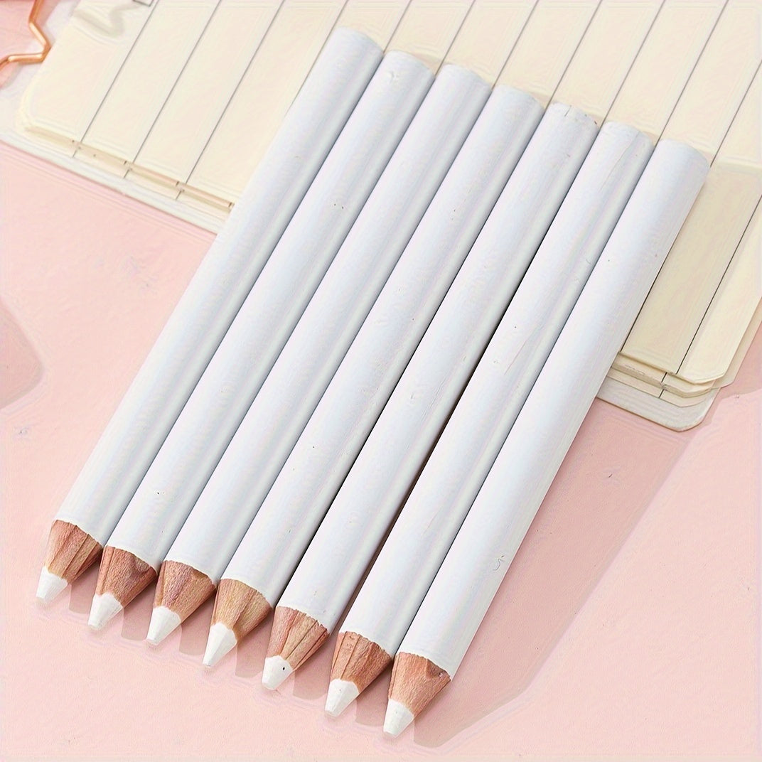 2pcs high visibility white tailor chalk pencils suitable