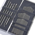 55pcs stainless   sewing needles set