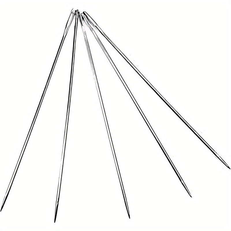 55pcs stainless   sewing needles set