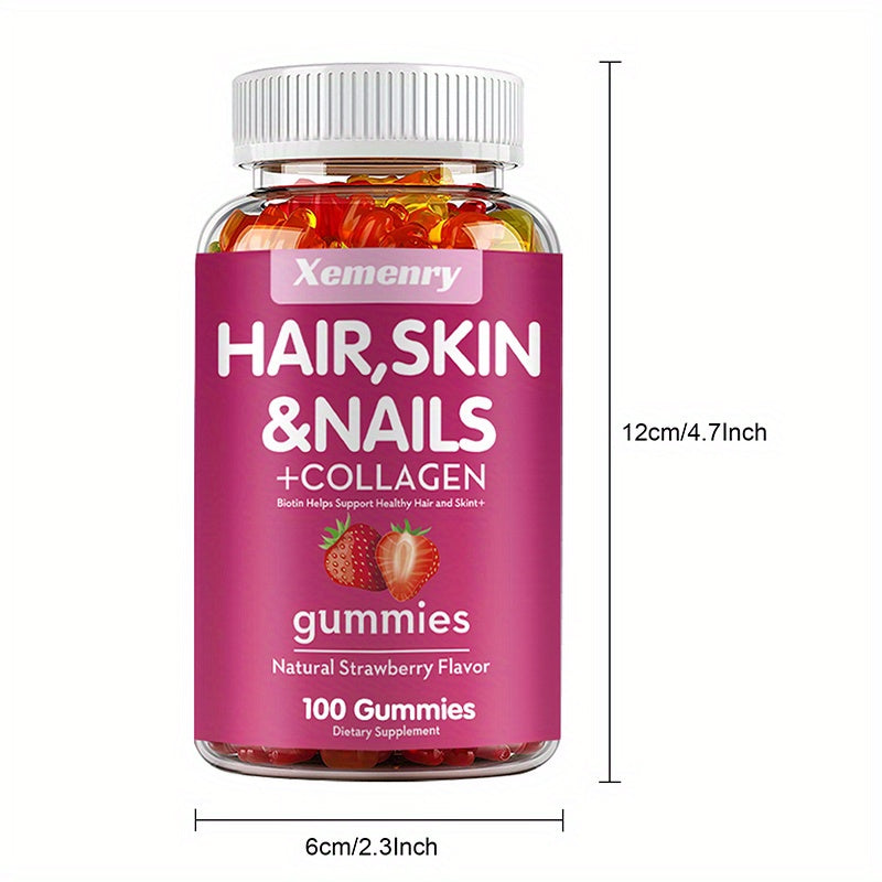 hair skin nails collagen   biotin vitamin c e