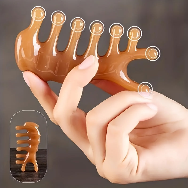 3pcs set designed gua sha massage tools head massage comb