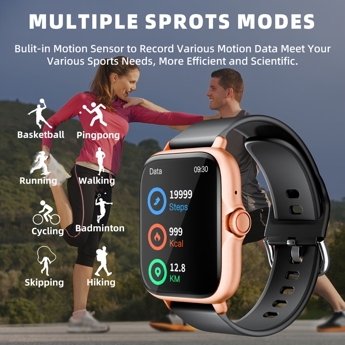 smart watch 1 83 full   display message answer