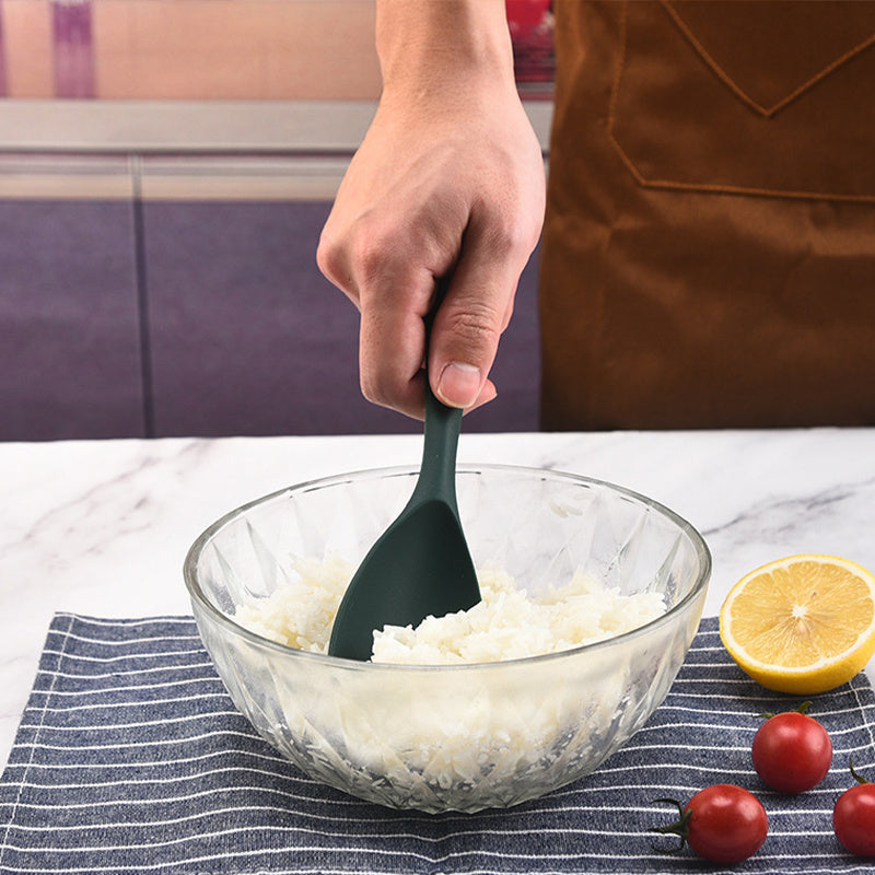 1pc non stick heat resistant silicone rice spoon