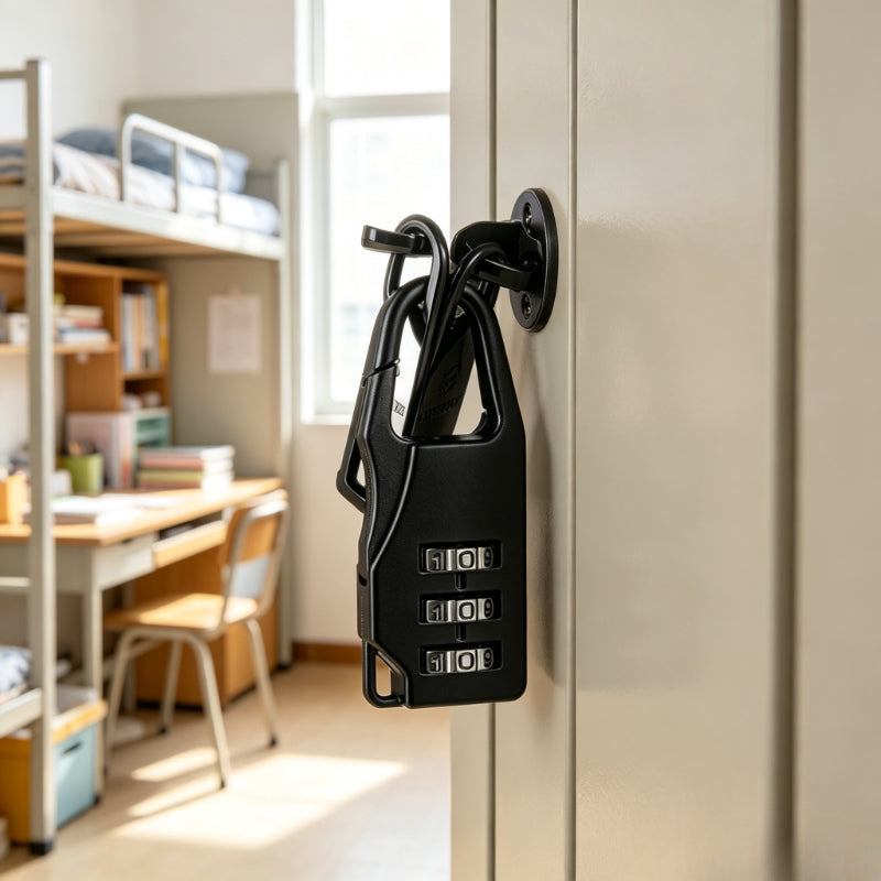 4pcs 3 digit combination locks suitable suitcases backpacks