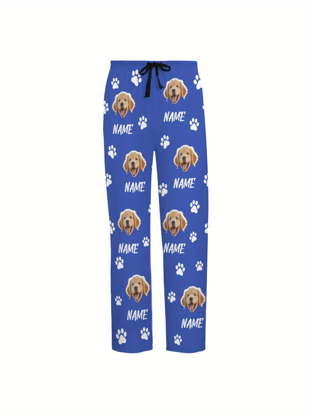 custom mens pants a face