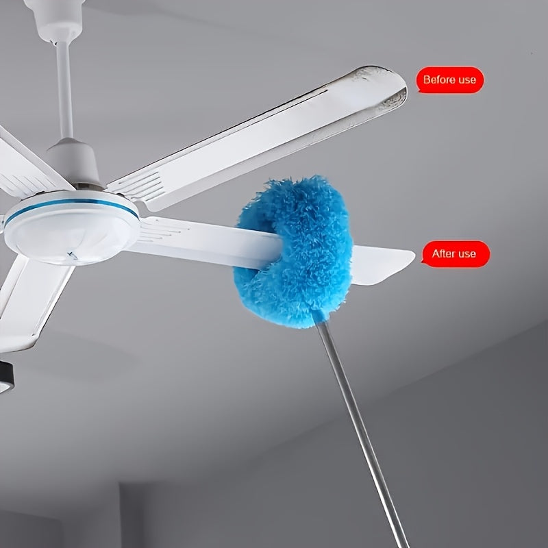 home dusting mop telescopic pole ceiling fan duster ceiling