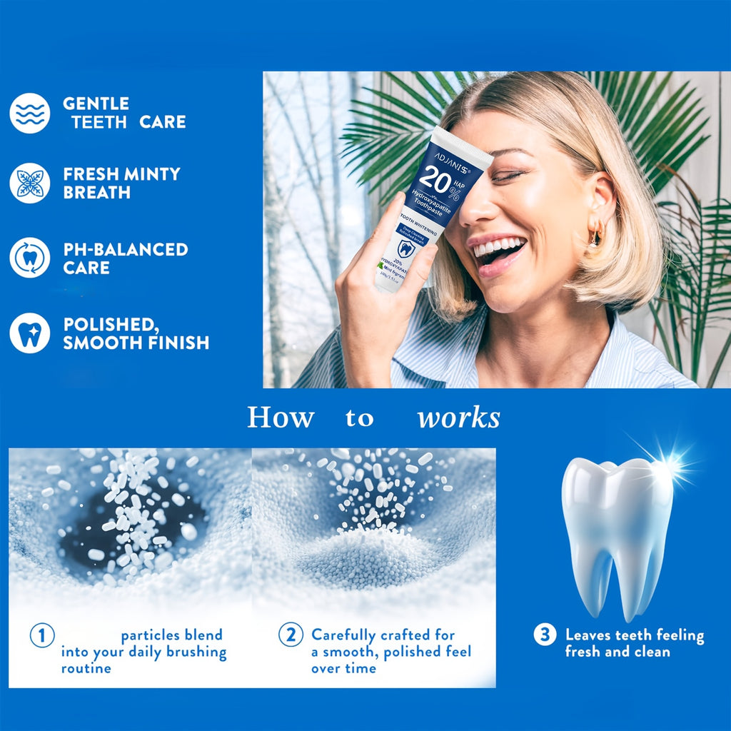 20 hydroxyapatite toothpaste fluoride free