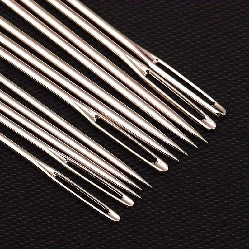 25 large eye hand sewing needles   extra large eye
