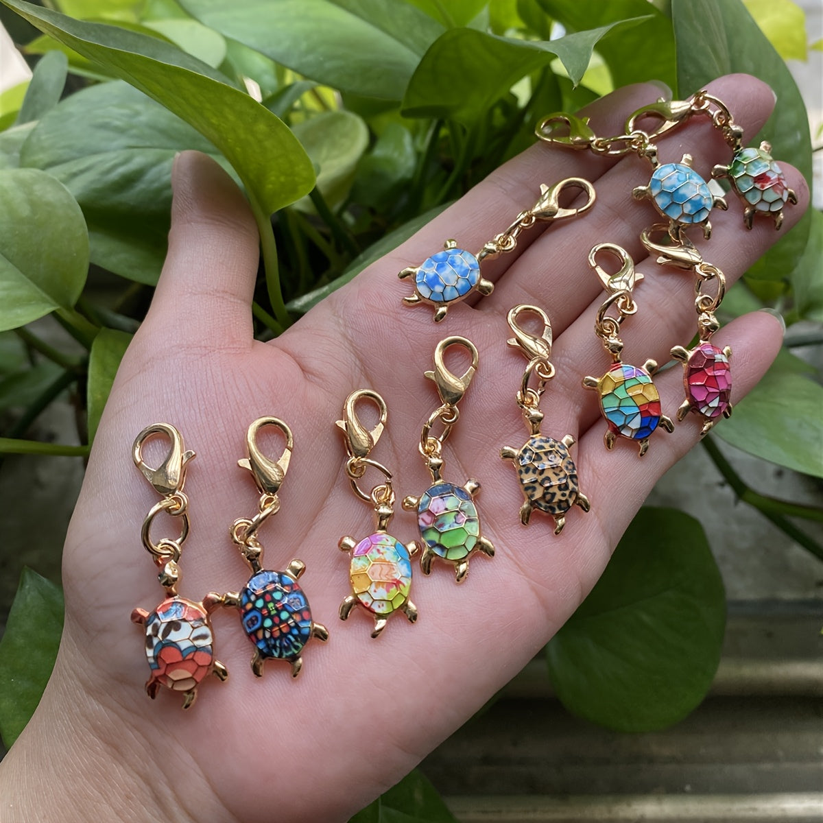 turtle keychain set 10pcs turtle keychain set cute stylish