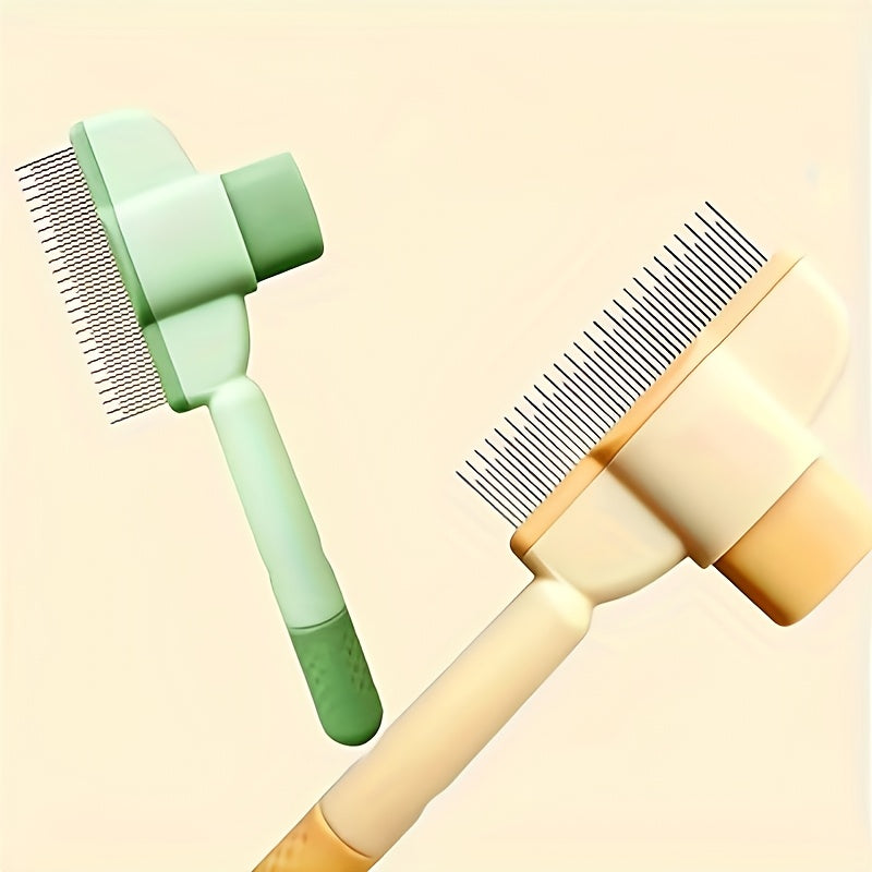 self cleaning pet comb detangling deshedding tool suitable