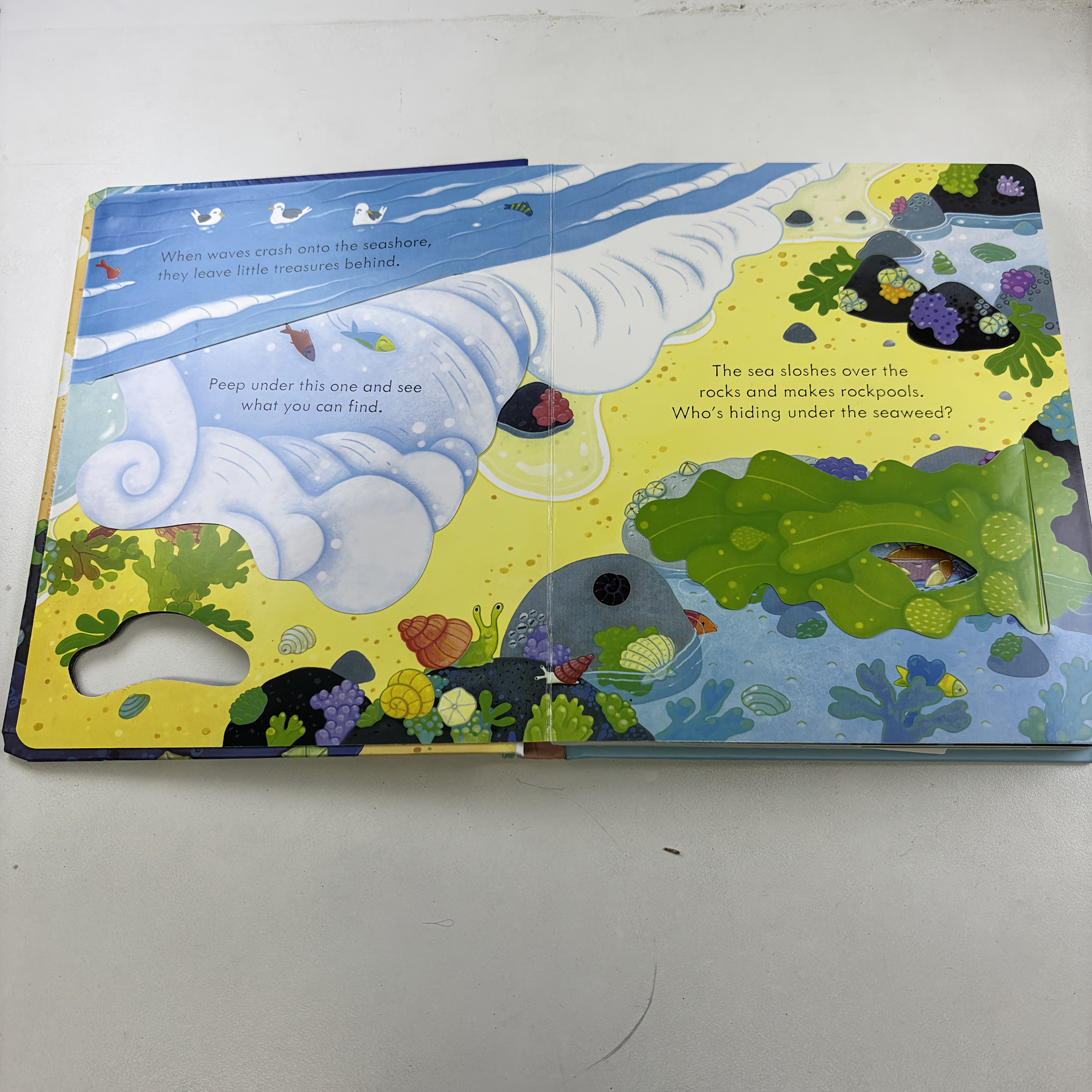 coastal     material foldable inner pages