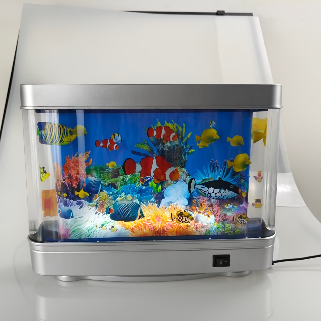 1pc desktop ornamental fish lamp usb powered a great