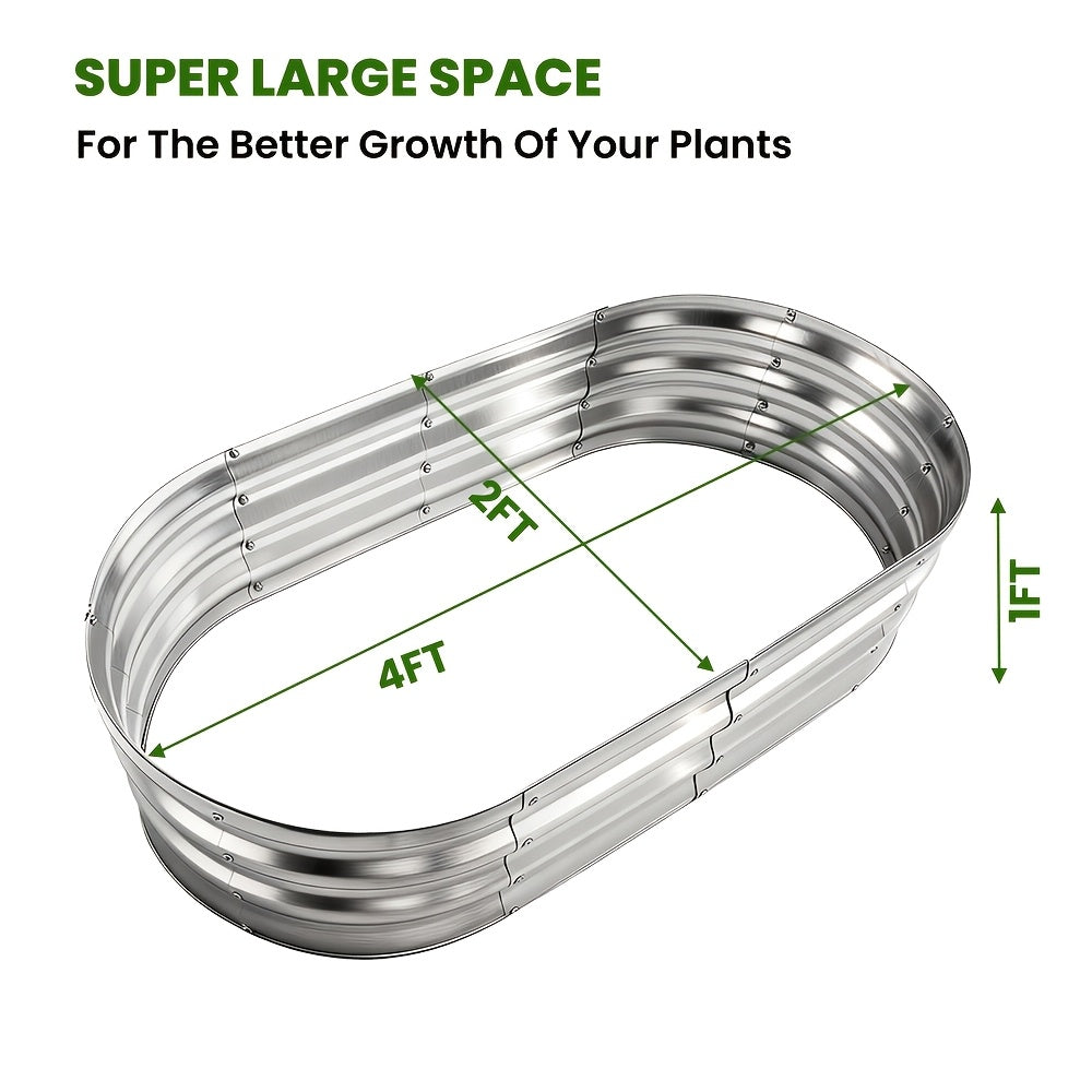two sets raised garden beds a galvanized coating perfect