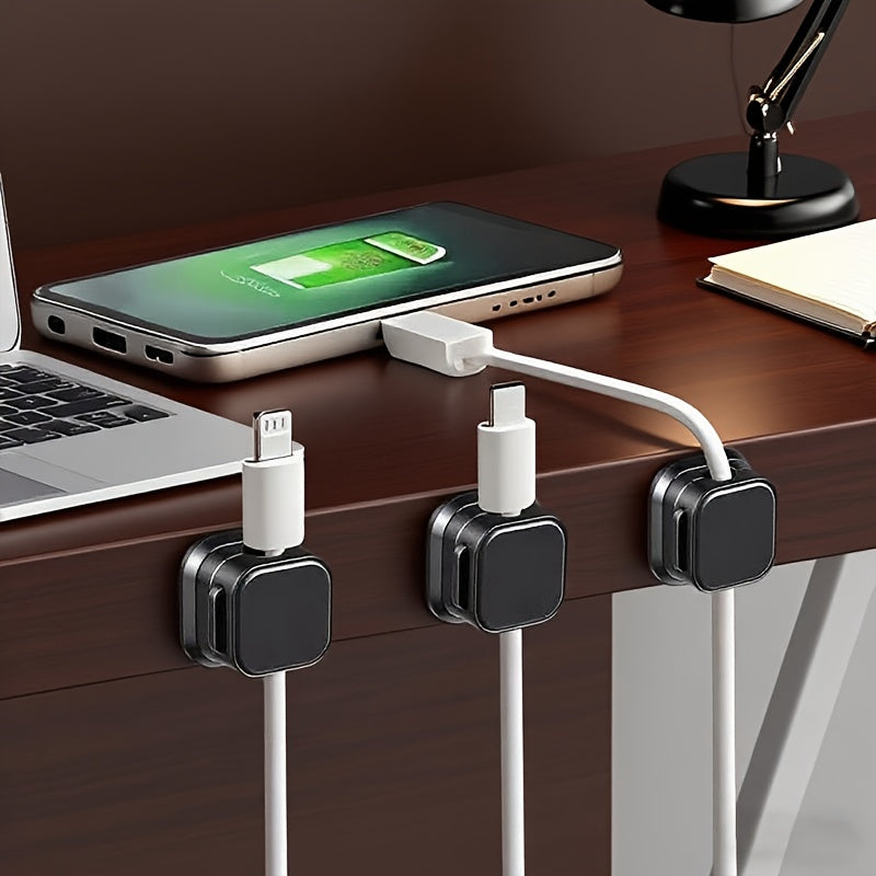 a set 8 cable harness organizers no drilling required cable