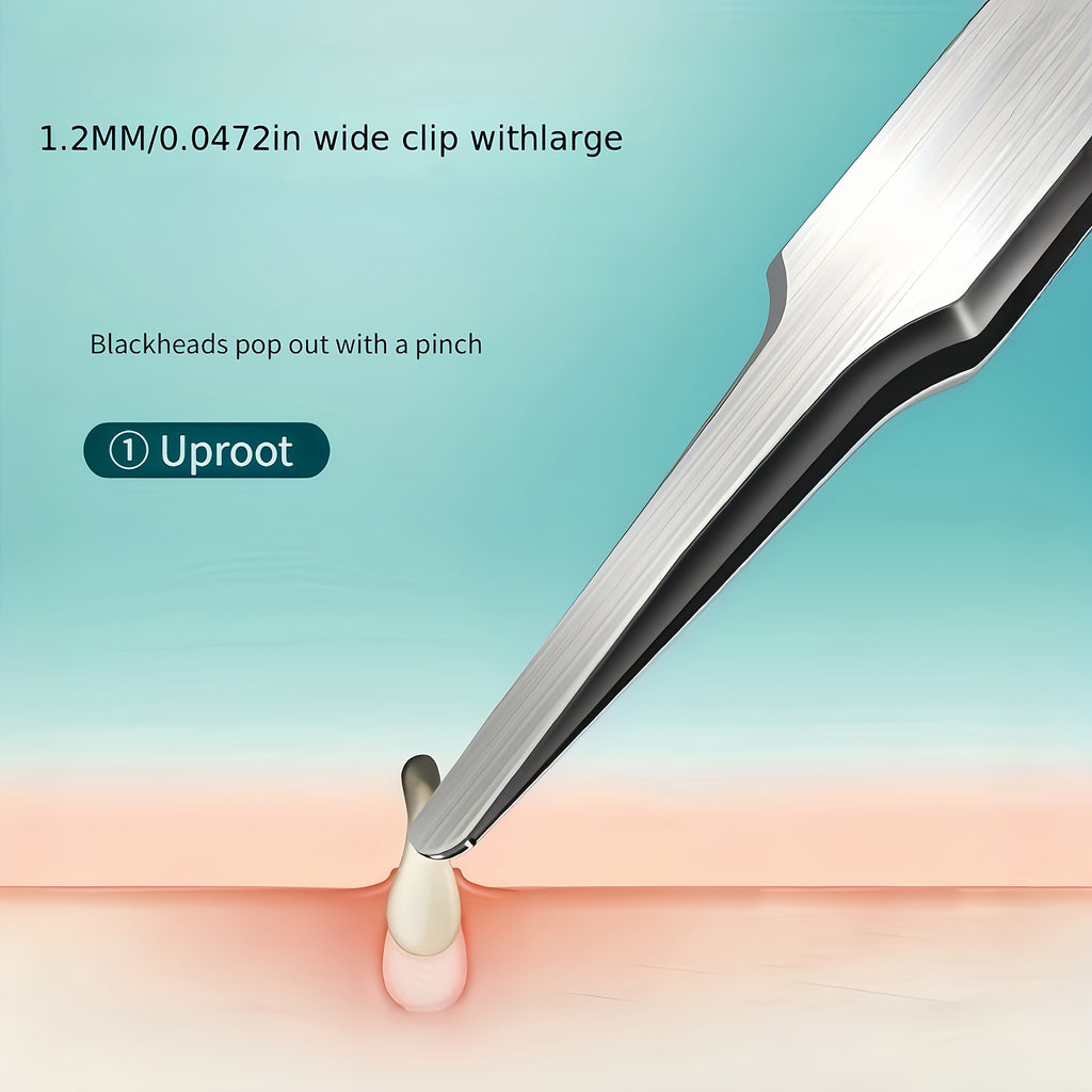 exquisite ultra thin round tipped blackhead clip blackhead