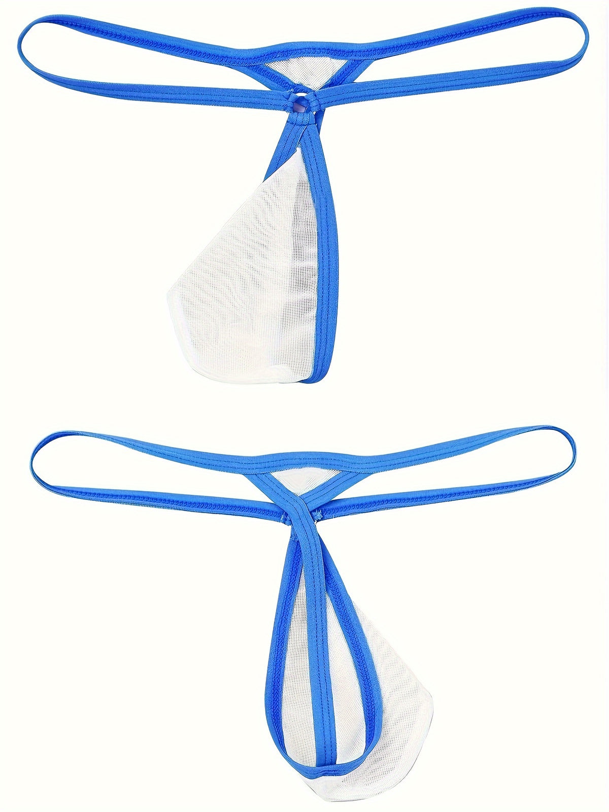 1pc   elastic mesh pouch   transparent mens