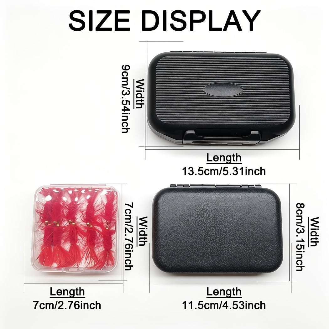 fly fishing flies kit 3 boxes bundle total 140pcs flies dry